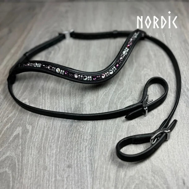 Nordic Horse Kopfstück Color Mix Lila