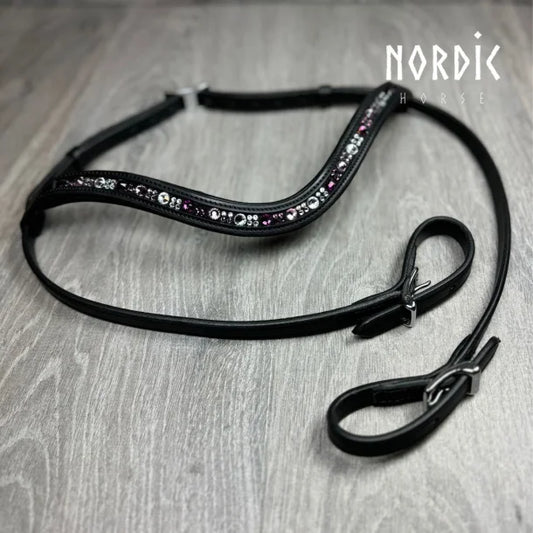 Nordic Horse Kopfstück Color Mix Lila