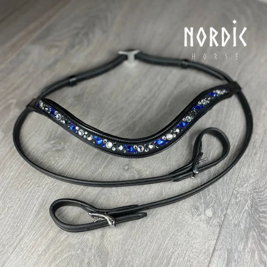 Nordic Horse Kopfstück Color Mix Blau