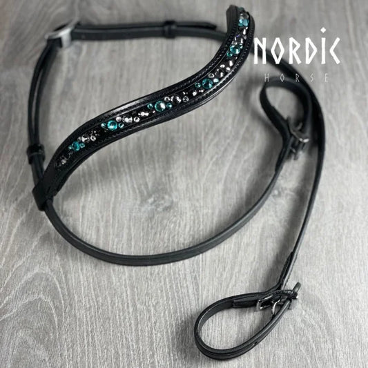 Nordic Horse Kopfstück Color Mix Türkis